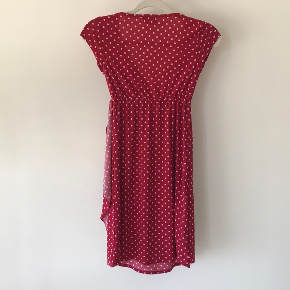 Red/White Polka Dot Dress - Picture 2 of 5